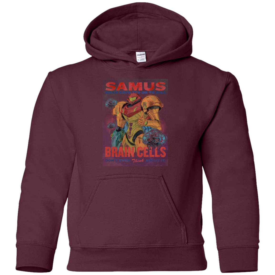 Samus Aran Propaganda Youth Hoodie