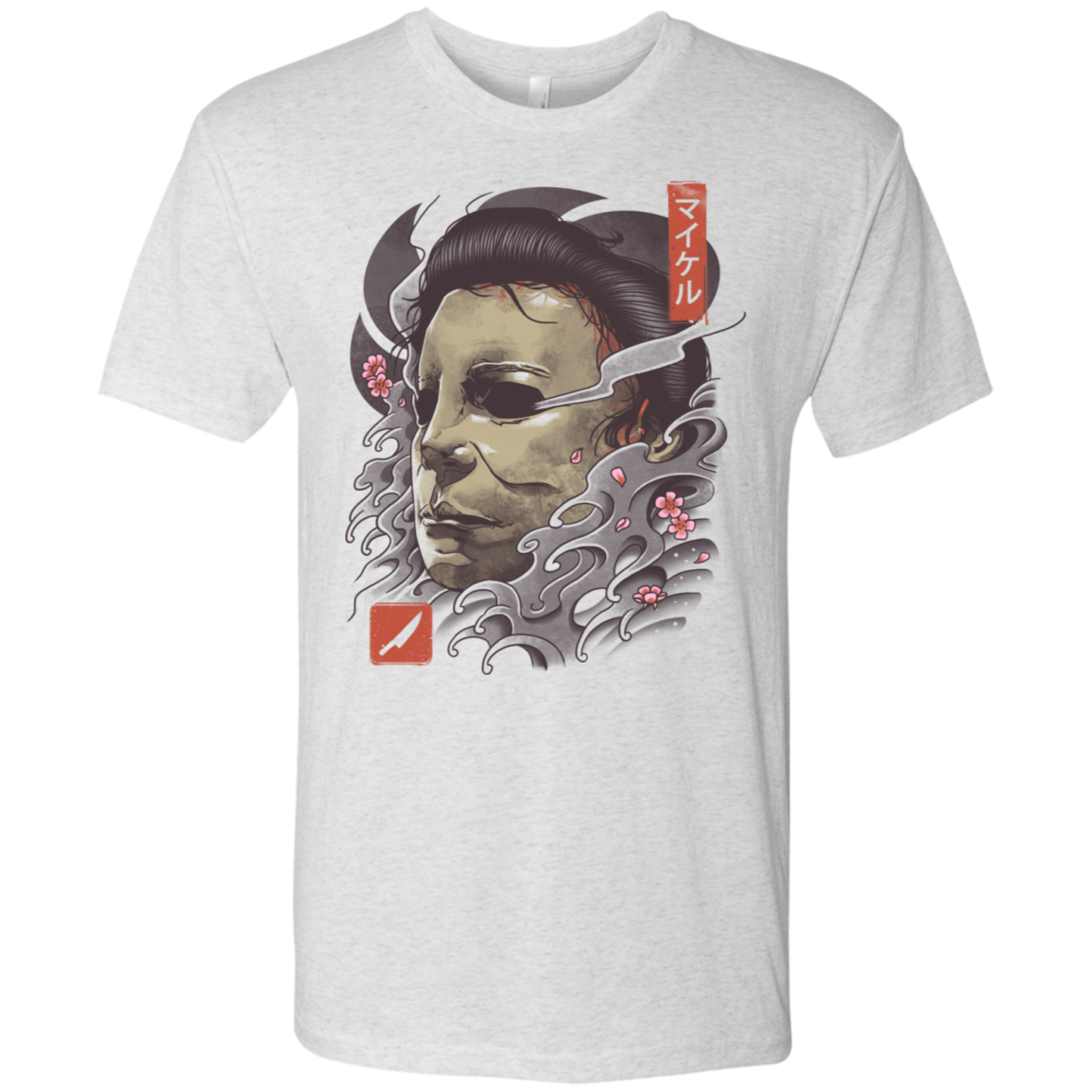 Oni Slasher Mask Men's Triblend T-Shirt