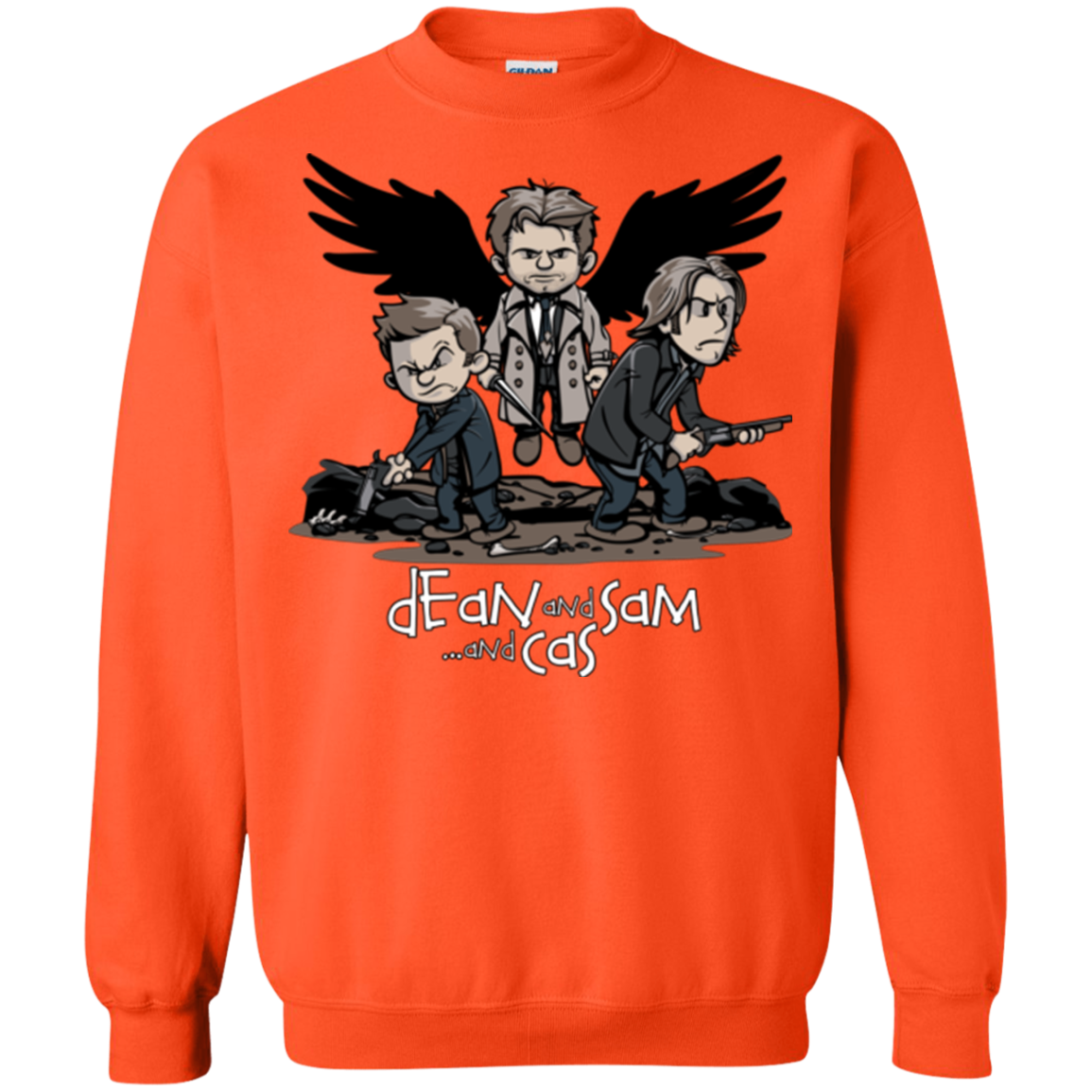Dean Sam Cas Crewneck Sweatshirt