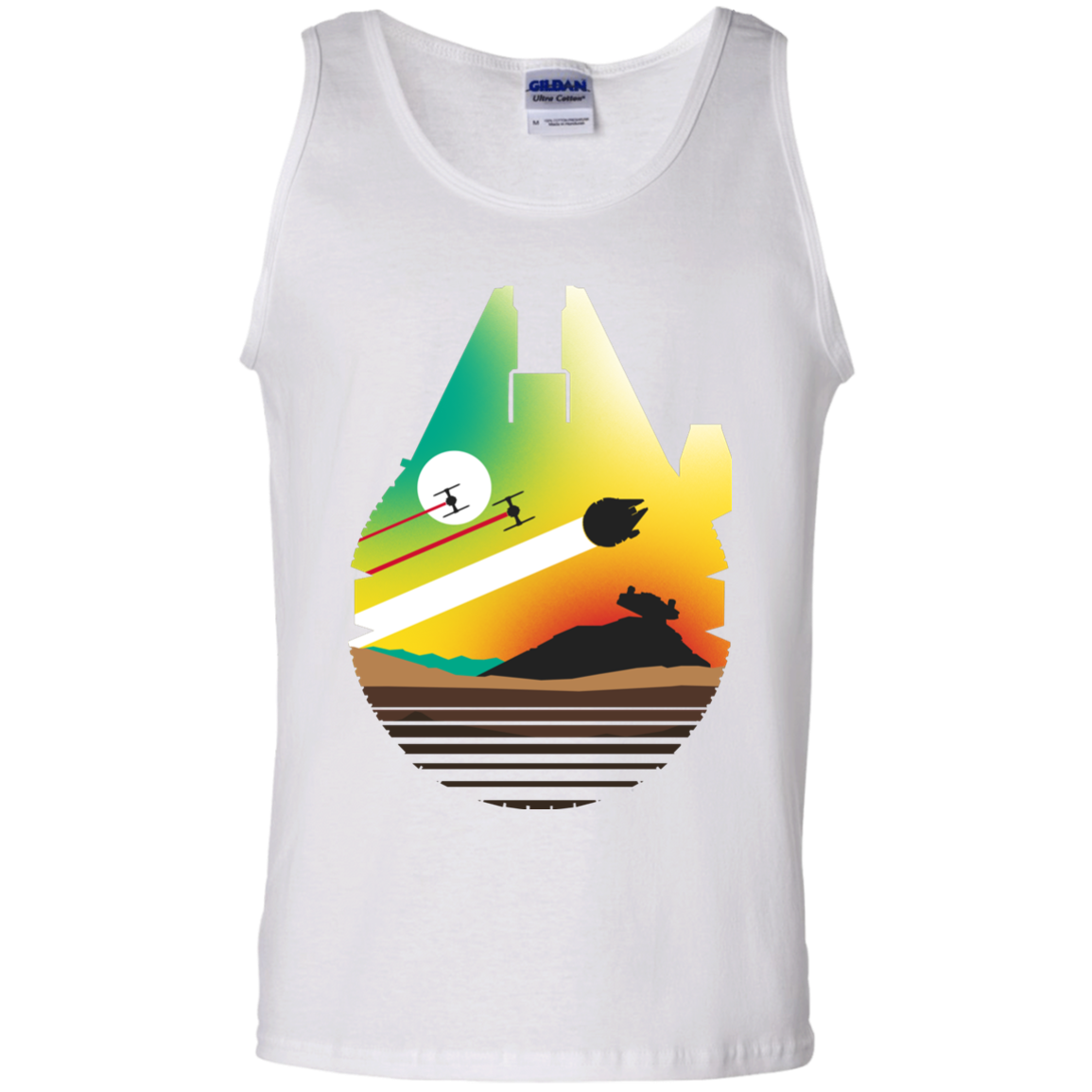 Escape from Desert Planet Men's Tank Top