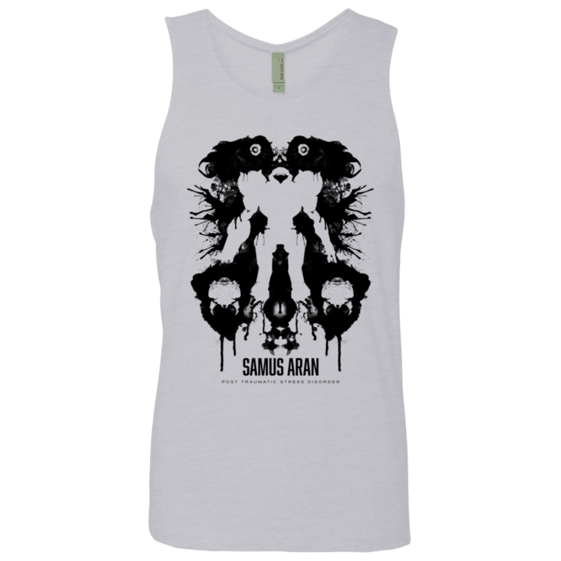 Samus Ink Blot Men's Premium Tank Top