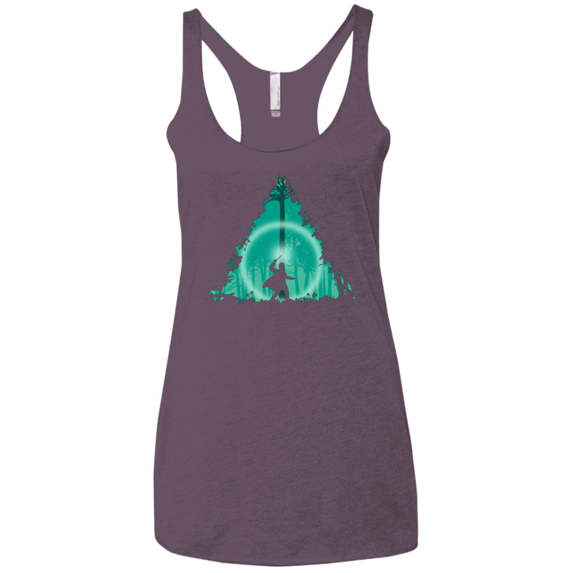 Hallowed Ground Women's Triblend Racerback Tank