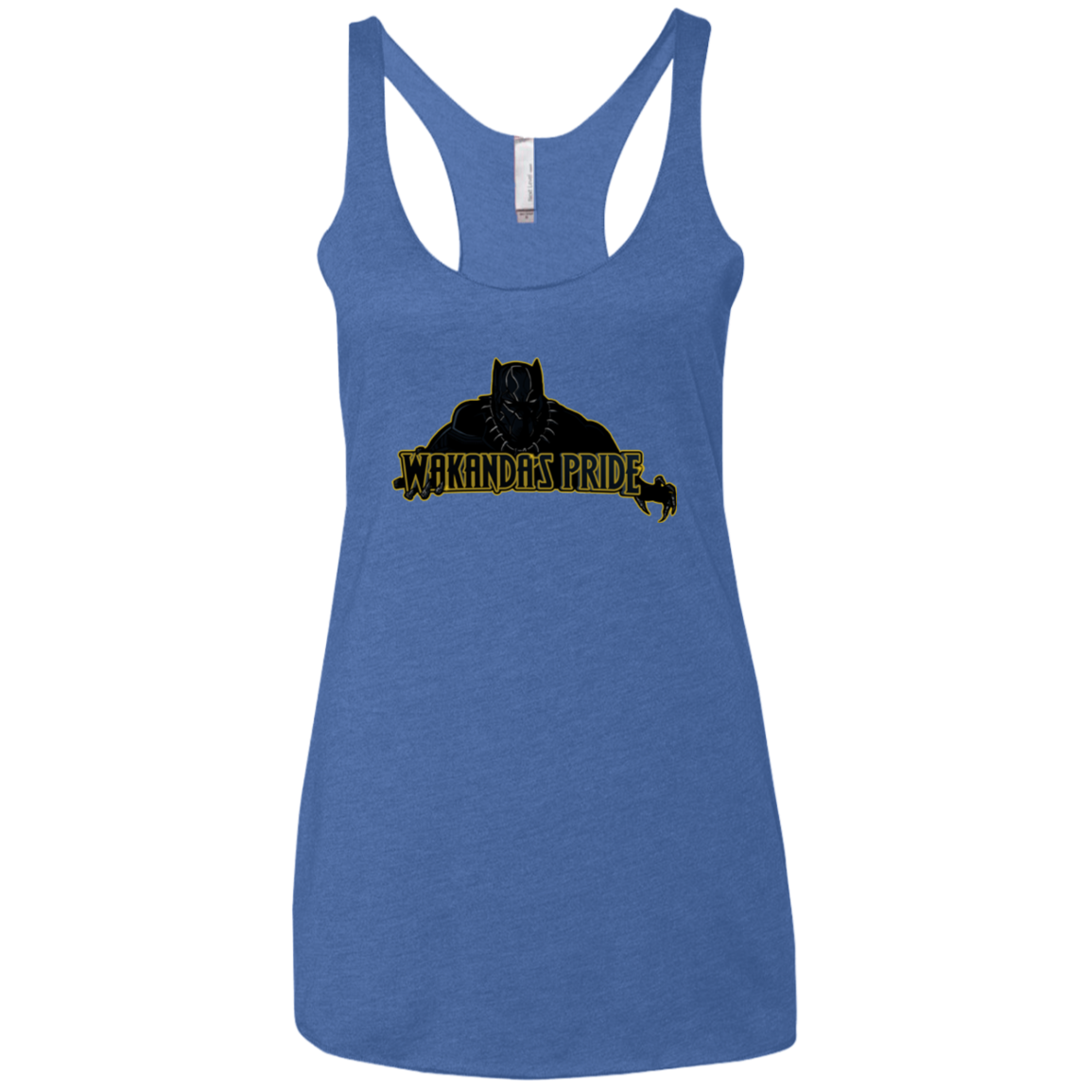 Wakandas Pride Women's Triblend Racerback Tank