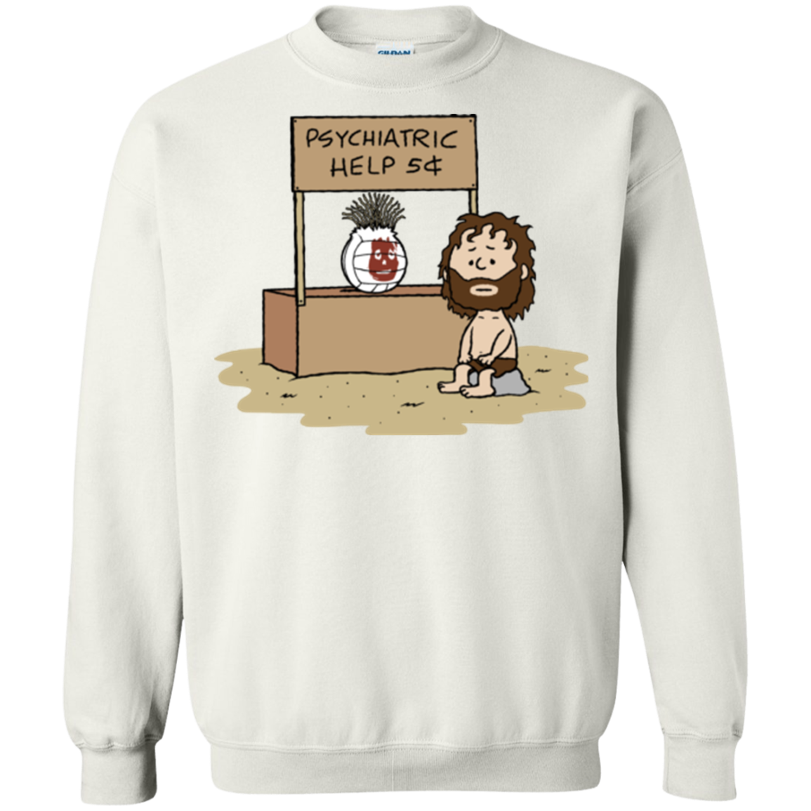 Volleyball Help Crewneck Sweatshirt