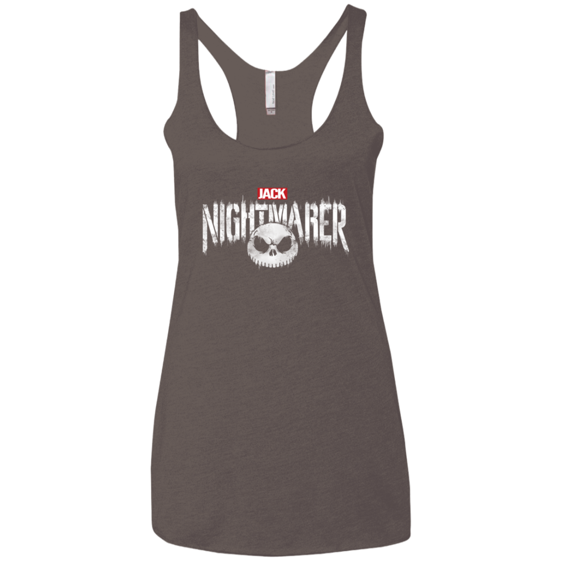 The Nightmarer Women's Triblend Racerback Tank