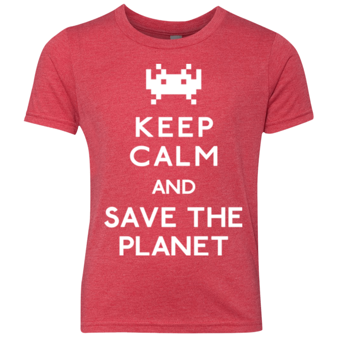 Save the planet Youth Triblend T-Shirt
