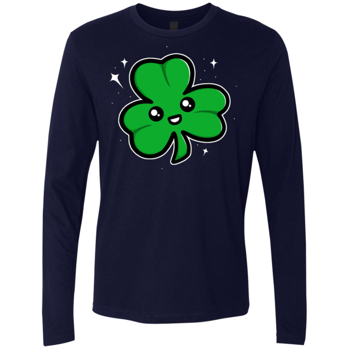 Super Cute Shamrock Men's Premium Long Sleeve