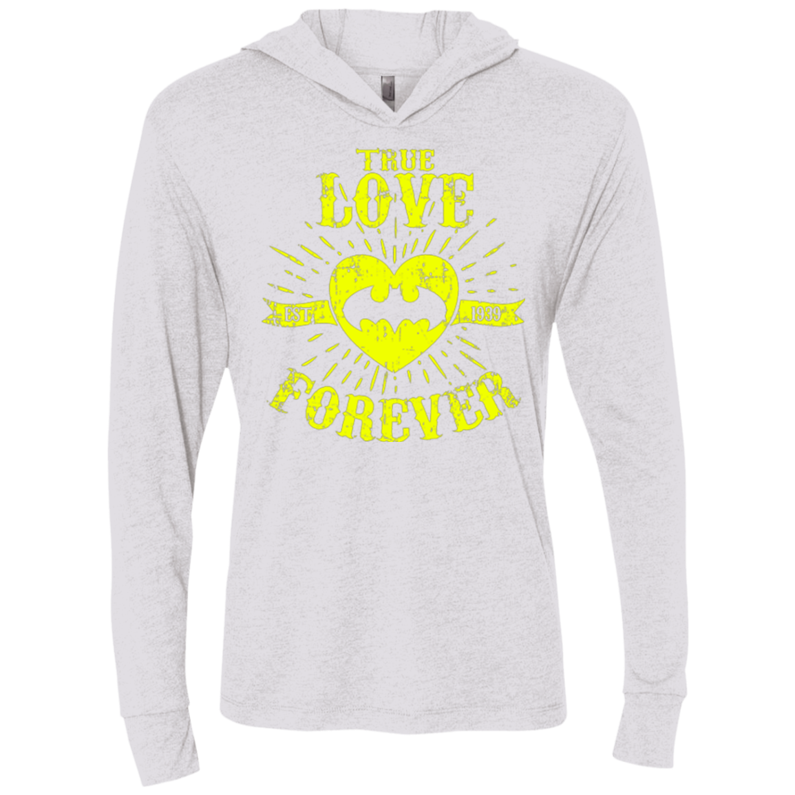 TLF DETECTIVE Triblend Long Sleeve Hoodie Tee