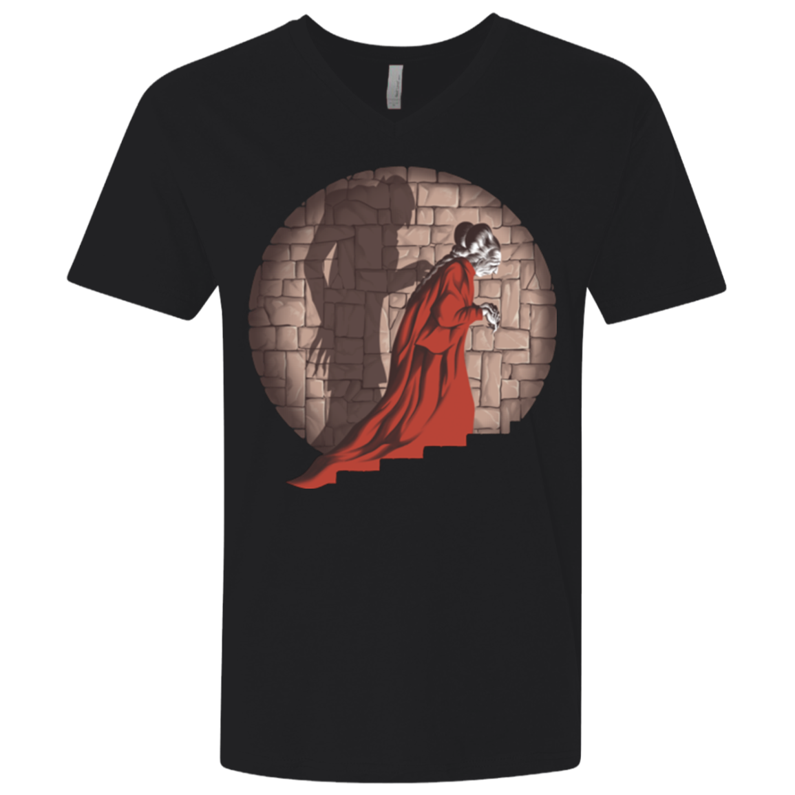 Shadow Mismatch Men's Premium V-Neck