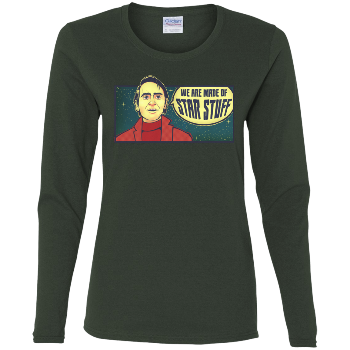 SAGAN Star Stuff Women's Long Sleeve T-Shirt