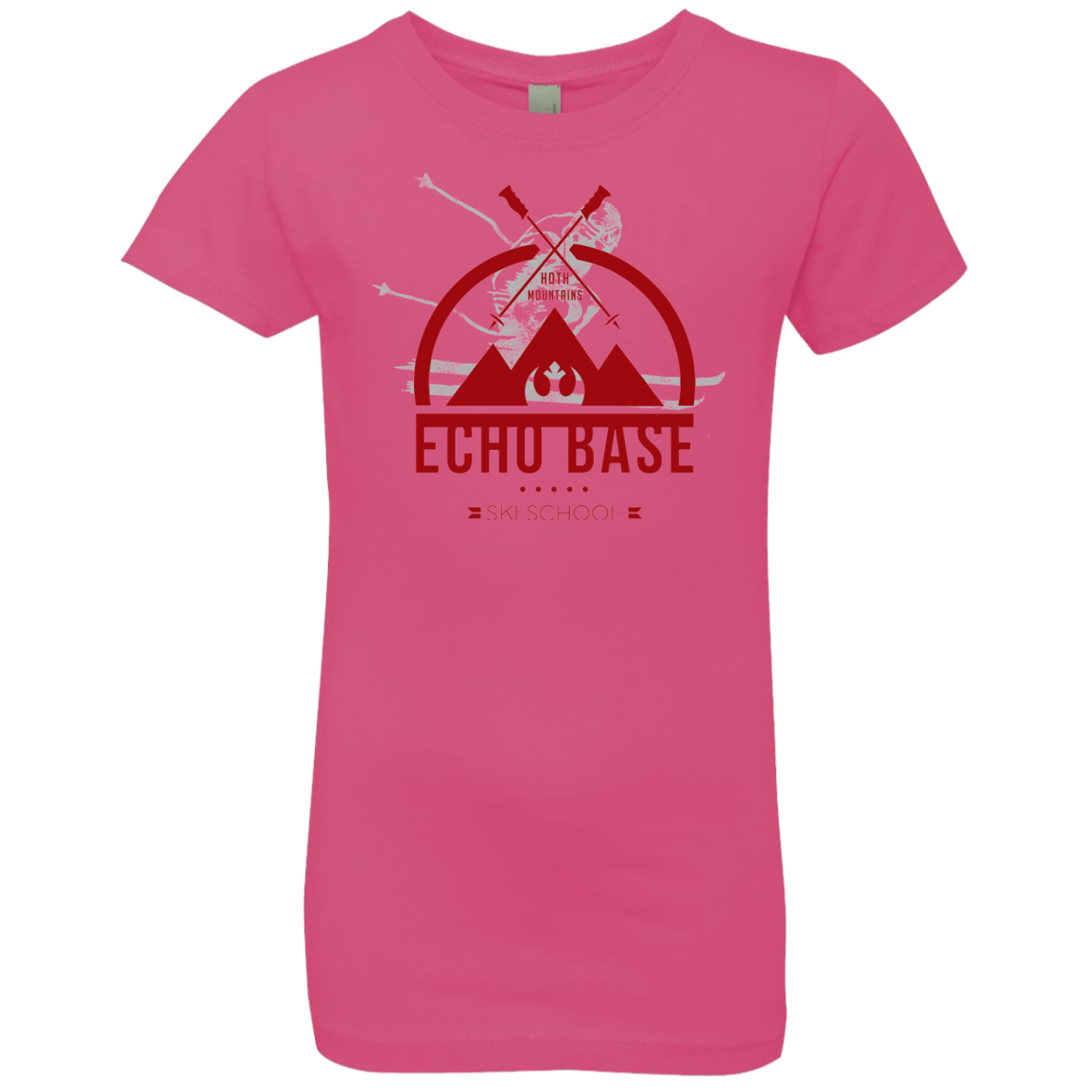 Ski School Girls Premium T-Shirt