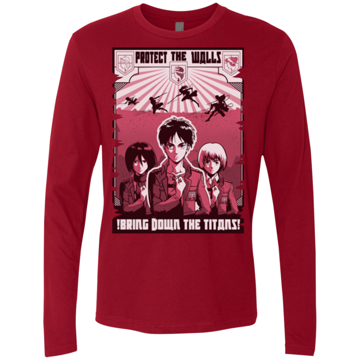 Protect the Walls Men's Premium Long Sleeve