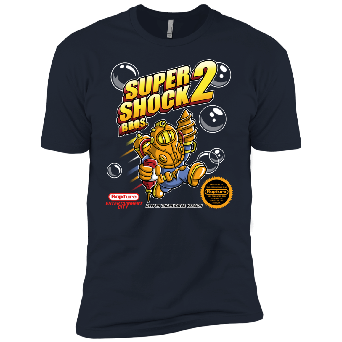 Super Shock Bros 2 Boys Premium T-Shirt