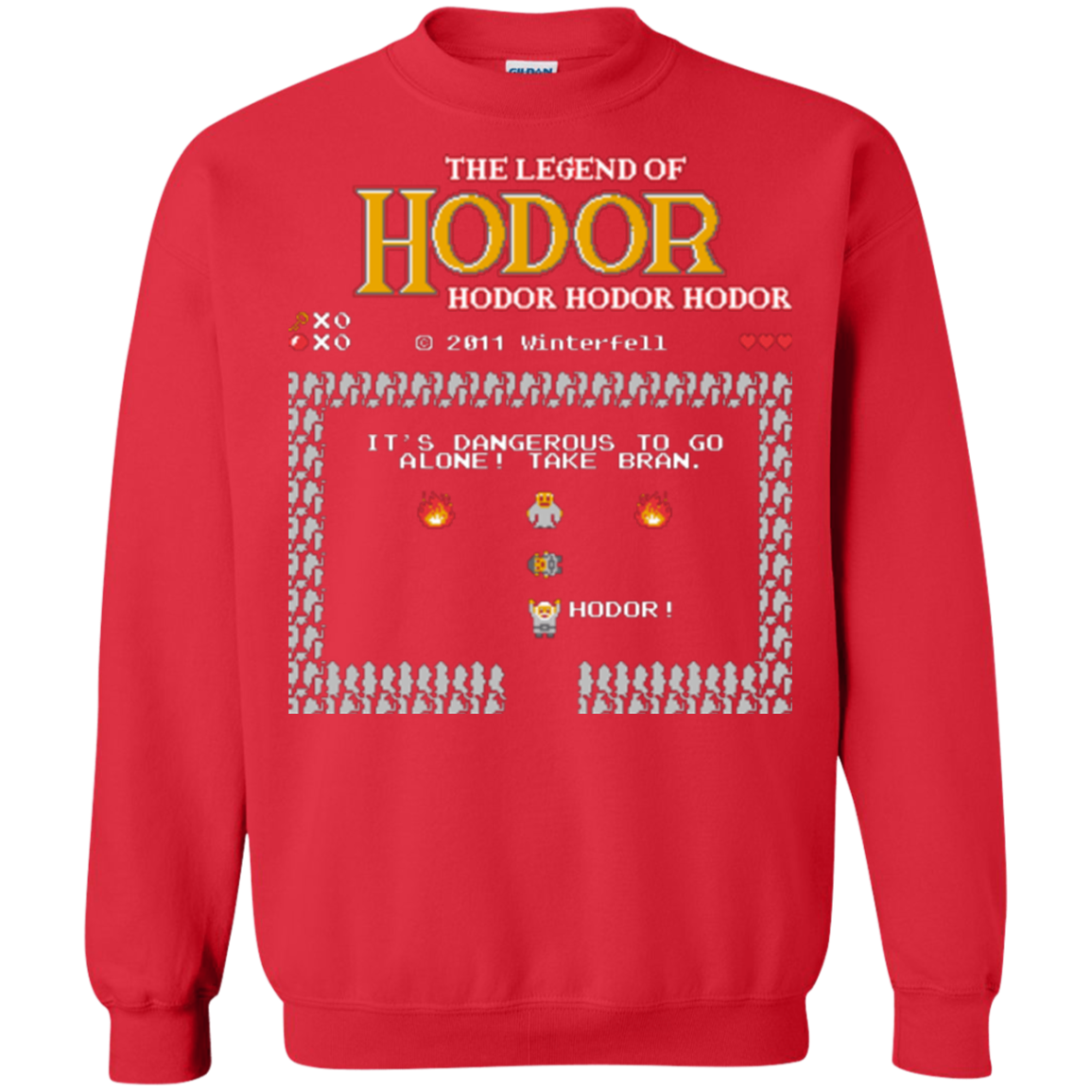 The Legend of Hodor Crewneck Sweatshirt
