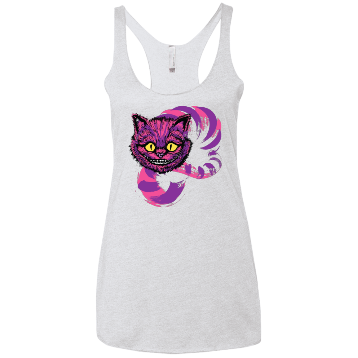 Grinning Like A Cheshire Cat 2 Women's Triblend Racerback Tank
