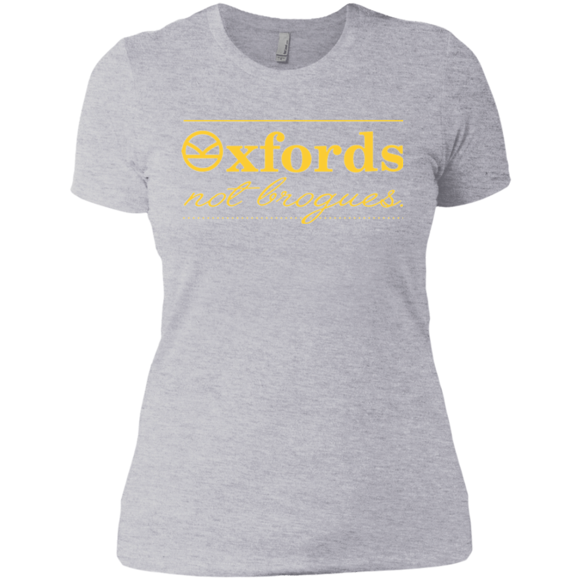 Oxfords Not Brogues Women's Premium T-Shirt