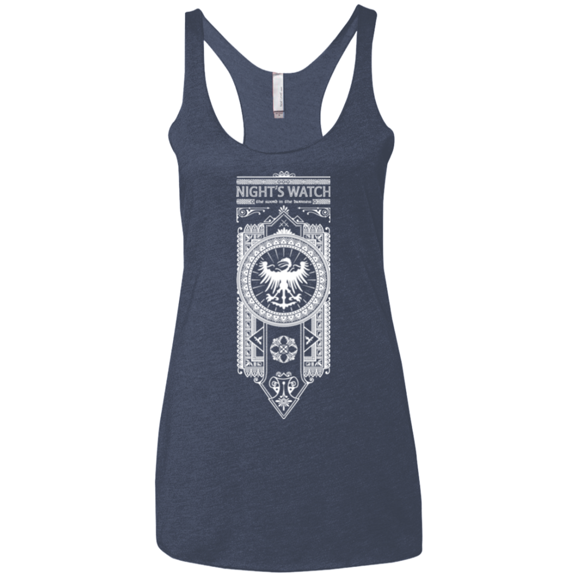 Nights Watch Women's Triblend Racerback Tank
