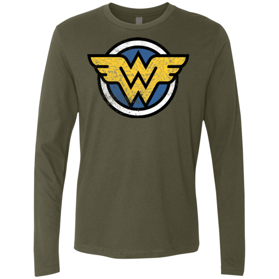 WONDER WOMAN Men's Premium Long Sleeve