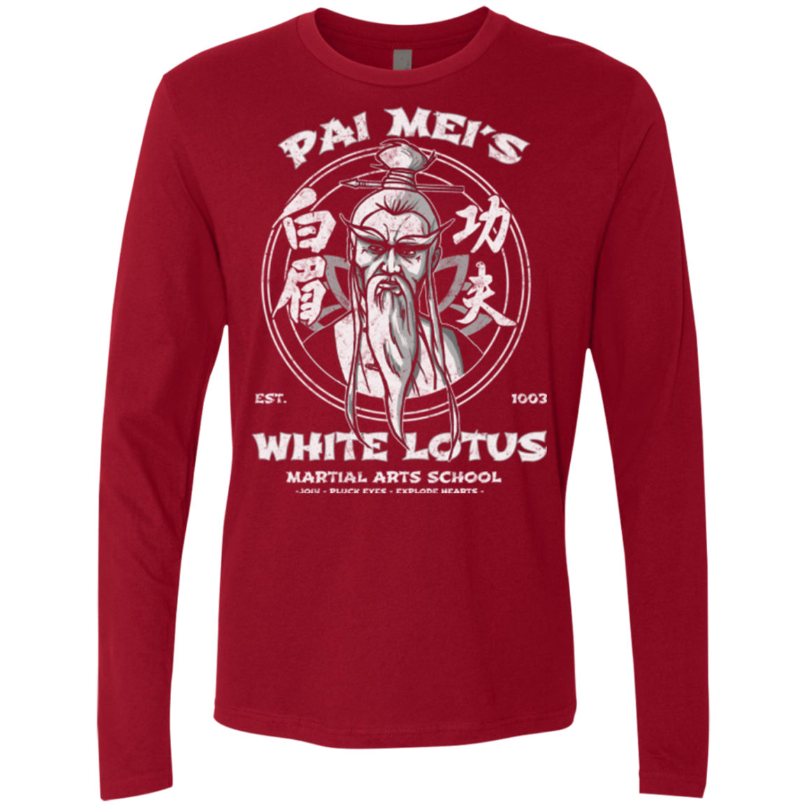 White Lotus Men's Premium Long Sleeve
