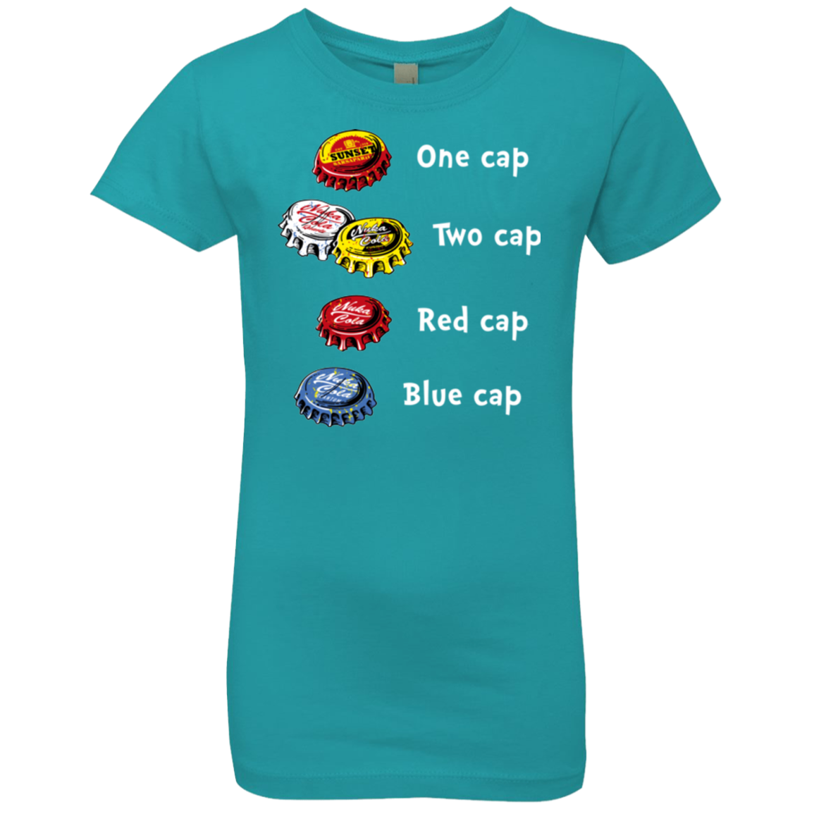 Bottle Caps Fever Girls Premium T-Shirt