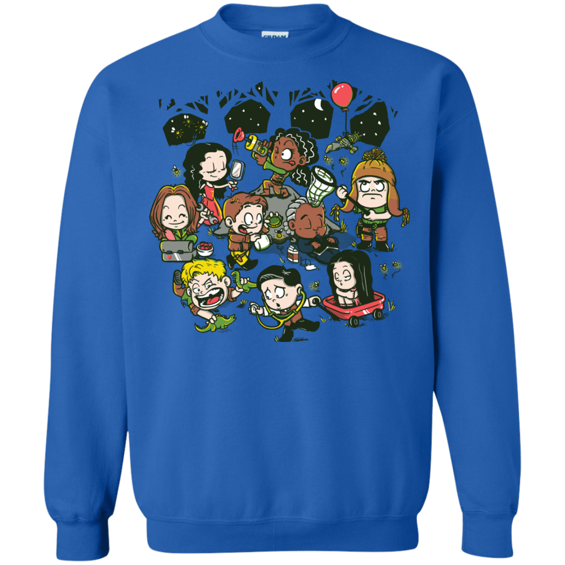 Let's Catch Fireflies Crewneck Sweatshirt