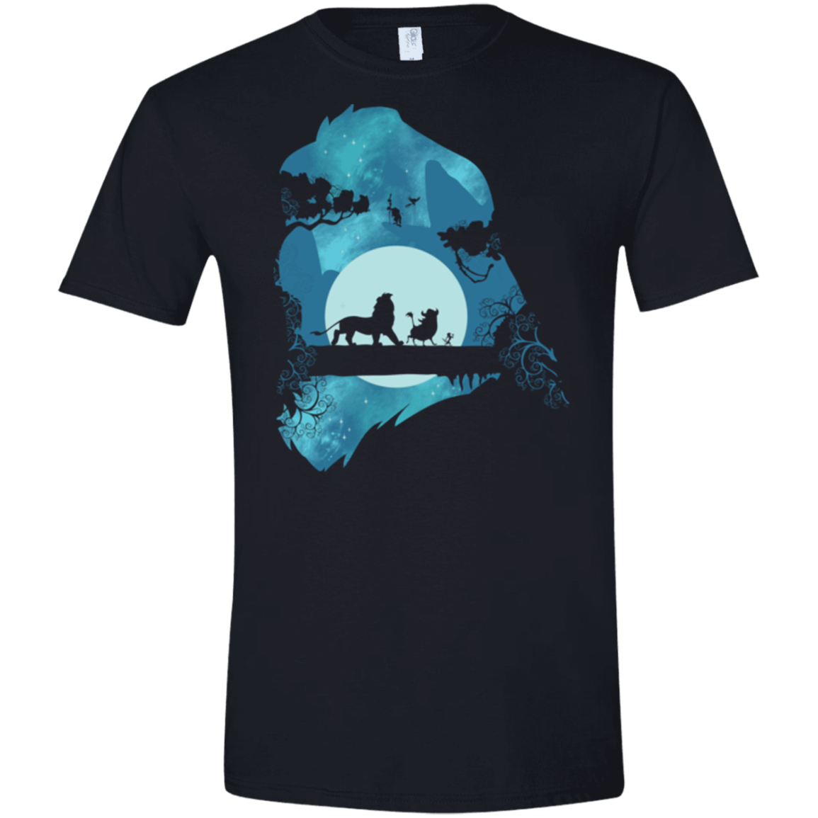 Lion Portrait Men's Semi-Fitted Softstyle