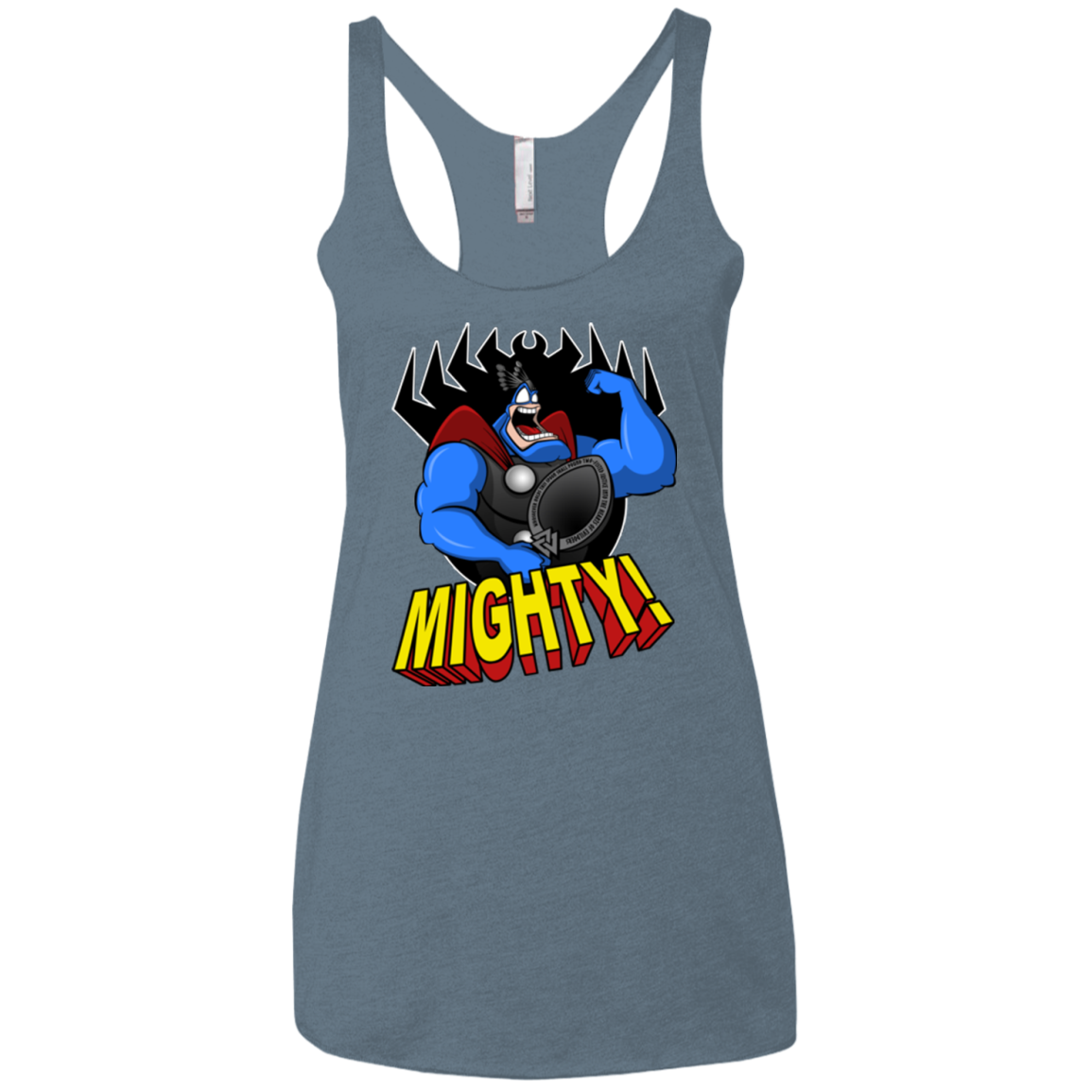 The Mighty Tick Women's Triblend Racerback Tank