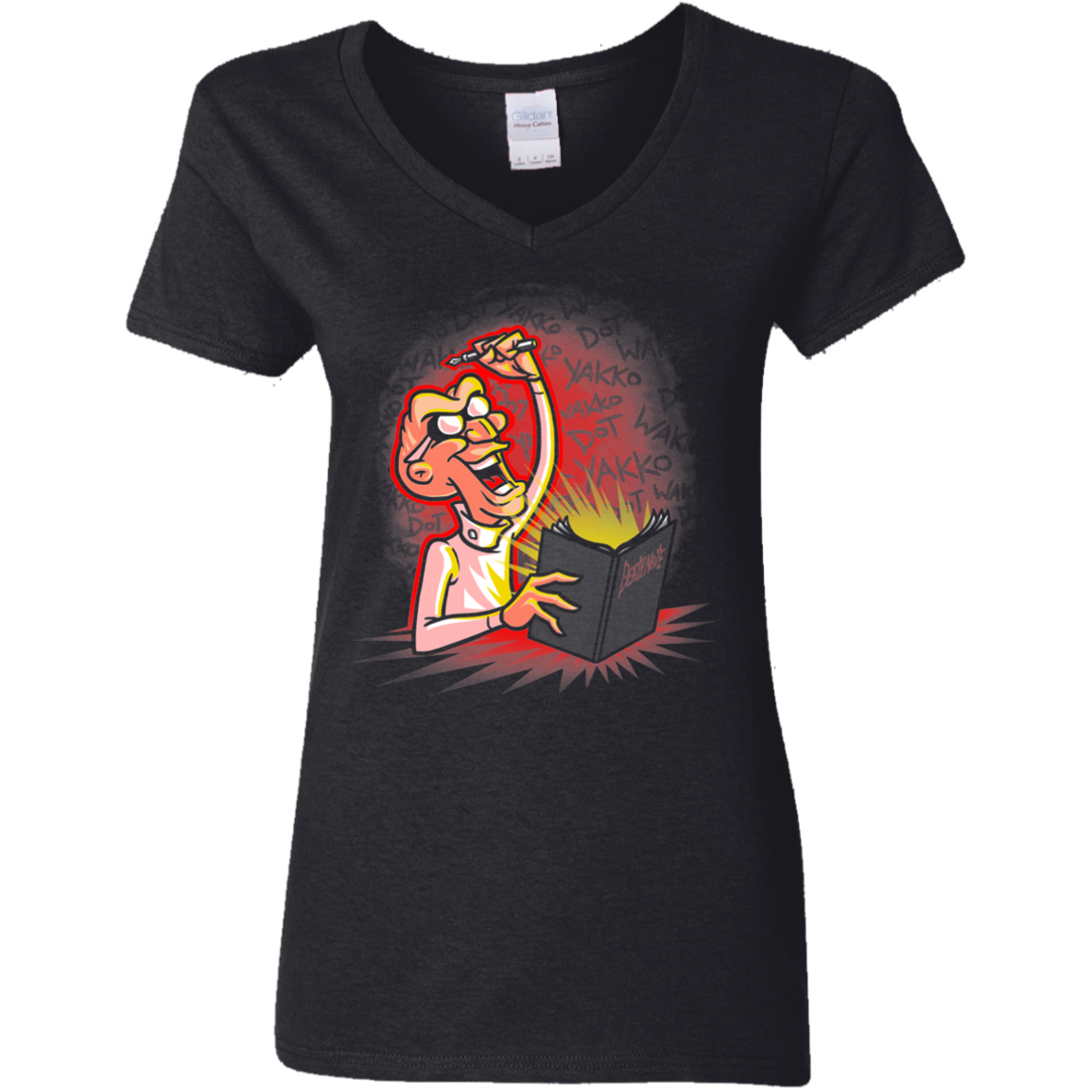 SCRATCHYS REVENGE Women's V-Neck T-Shirt