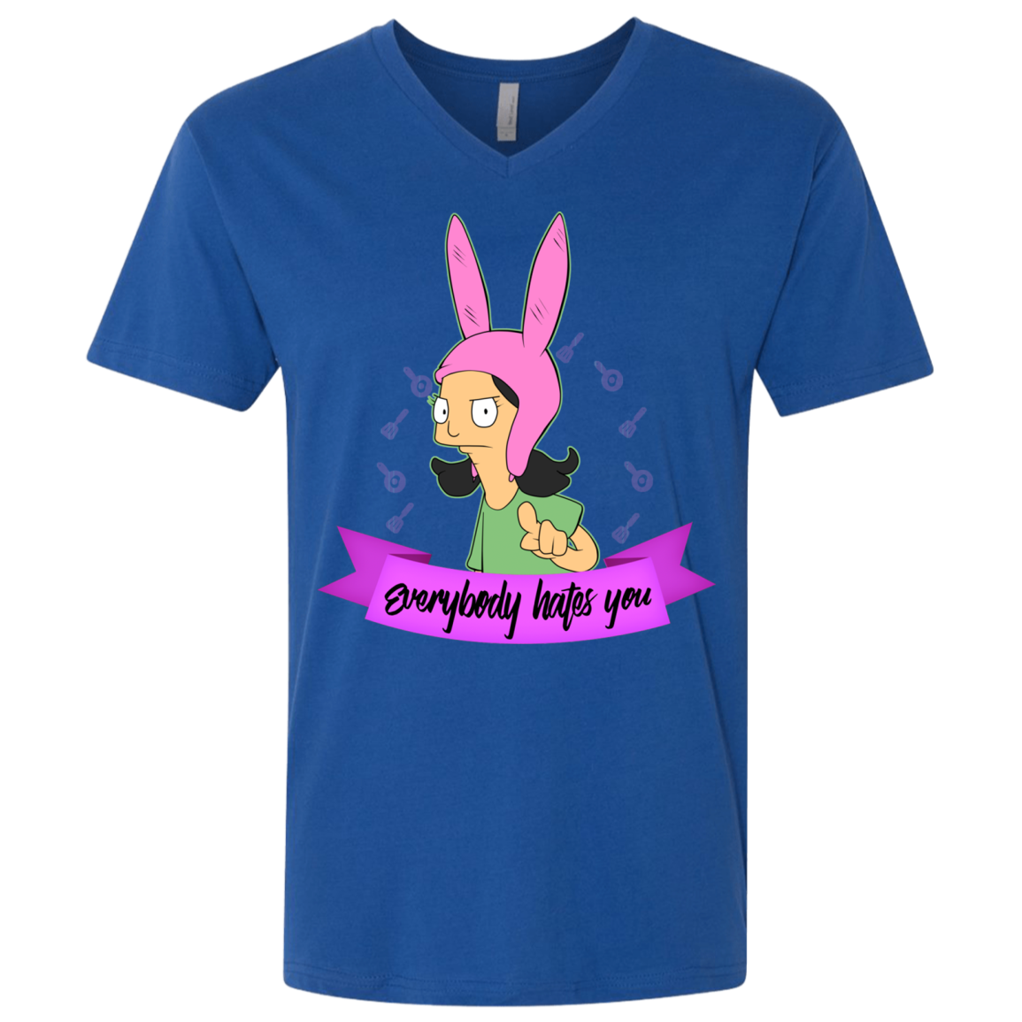 Louise Everybody Men's Premium V-Neck
