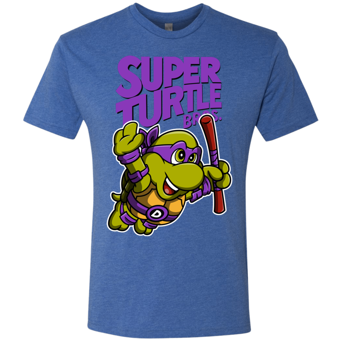 Super Turtle Bros Donnie Men's Triblend T-Shirt