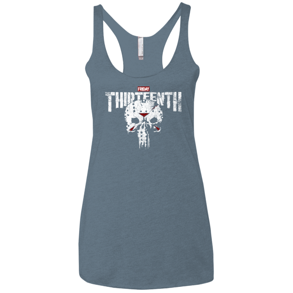 Punish The Campers Women's Triblend Racerback Tank