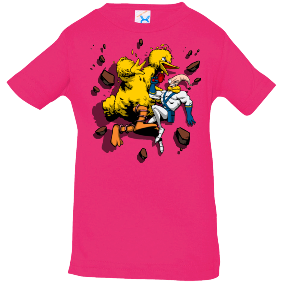 Big Bird and Worm Infant Premium T-Shirt