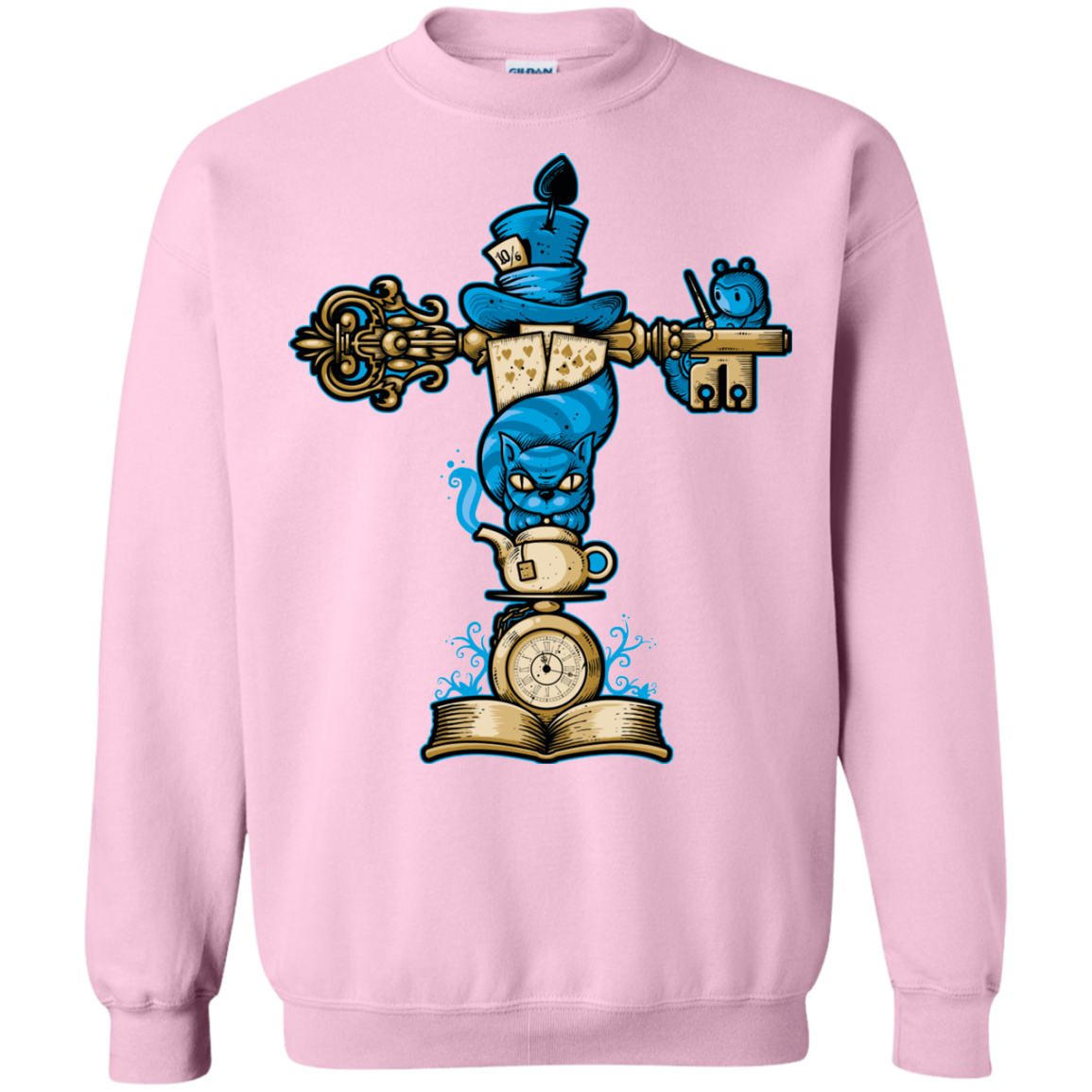 Wonderland Totem Crewneck Sweatshirt