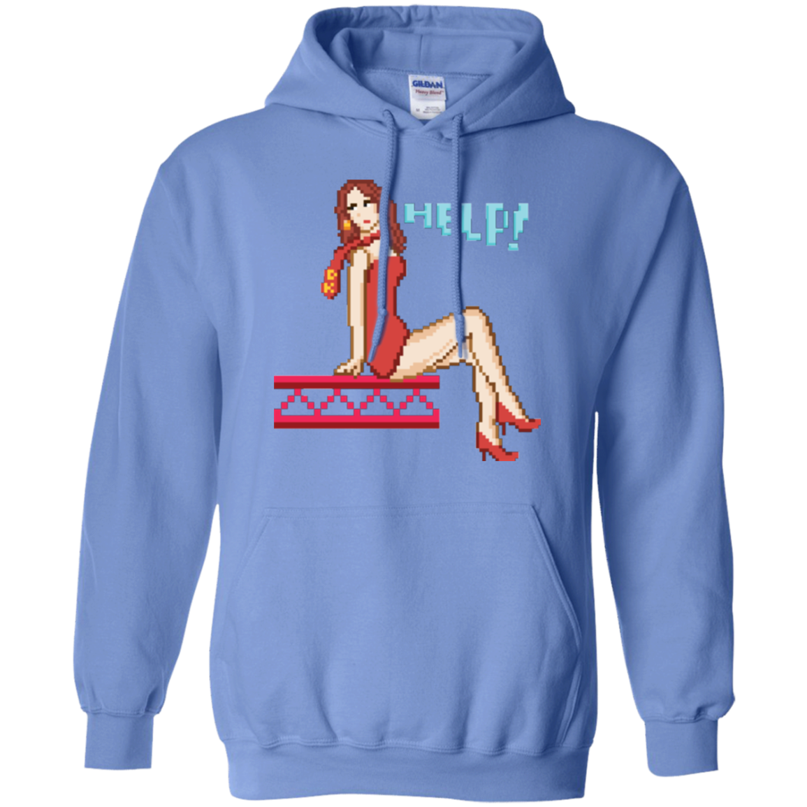 Pixel Pinup Pauline Pullover Hoodie