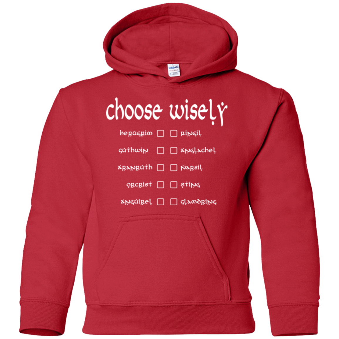 Choose wisely Youth Hoodie