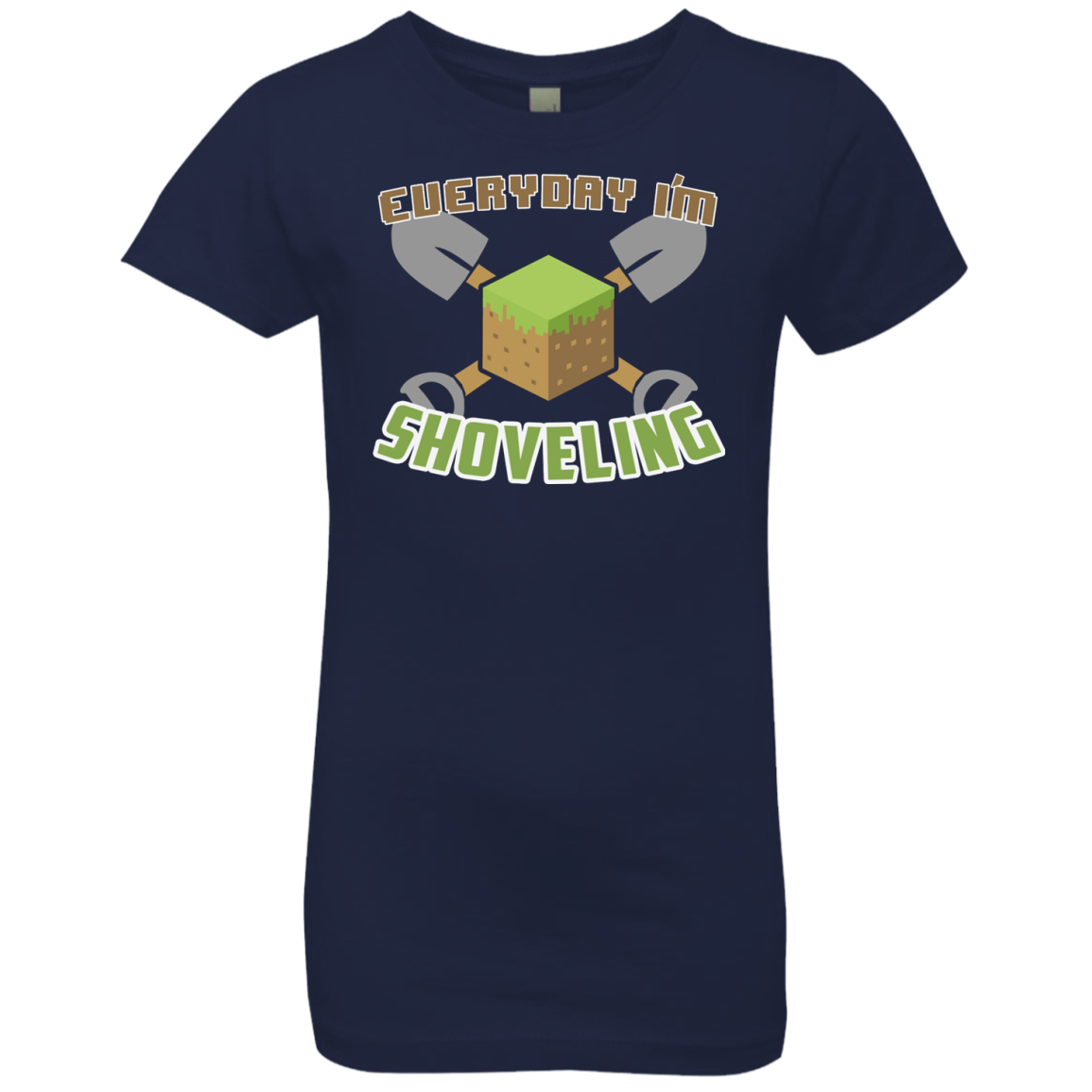Everyday Shoveling Girls Premium T-Shirt