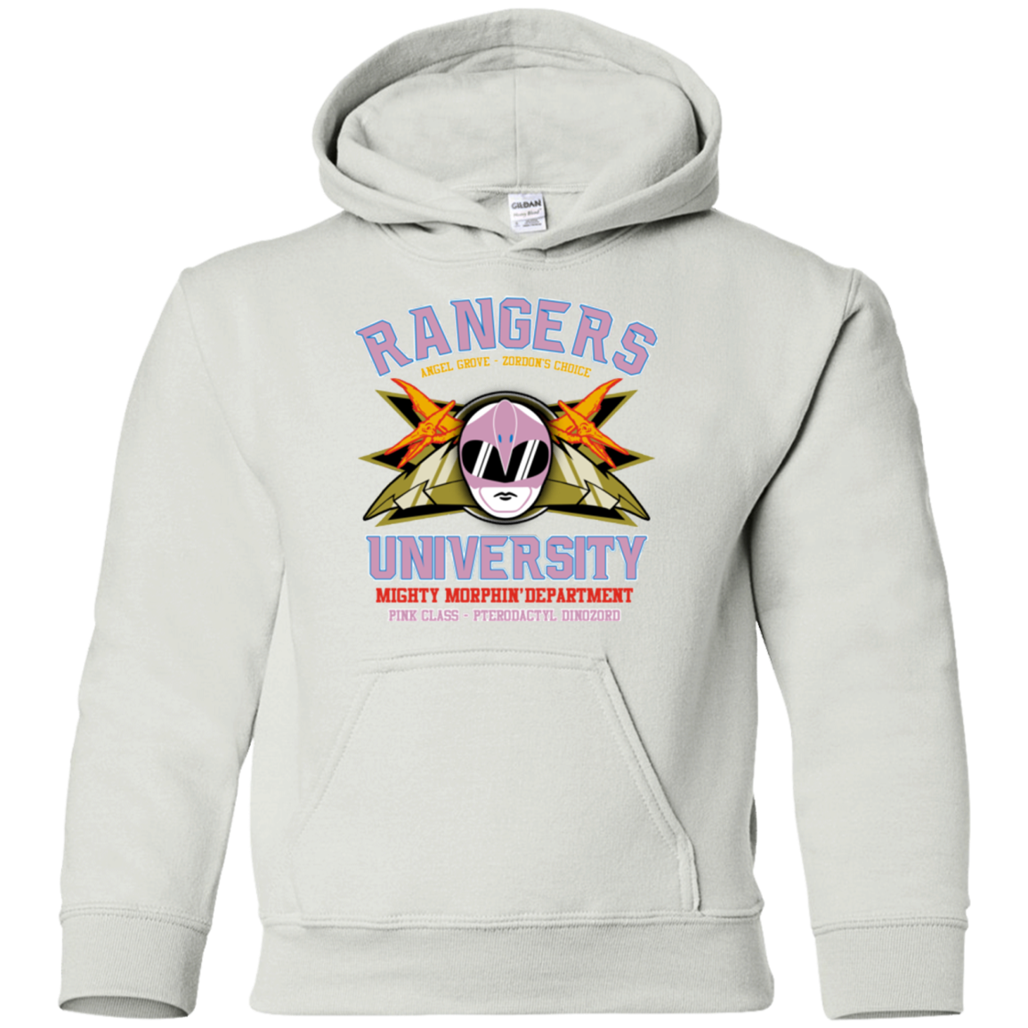Rangers U Pink Ranger Youth Hoodie