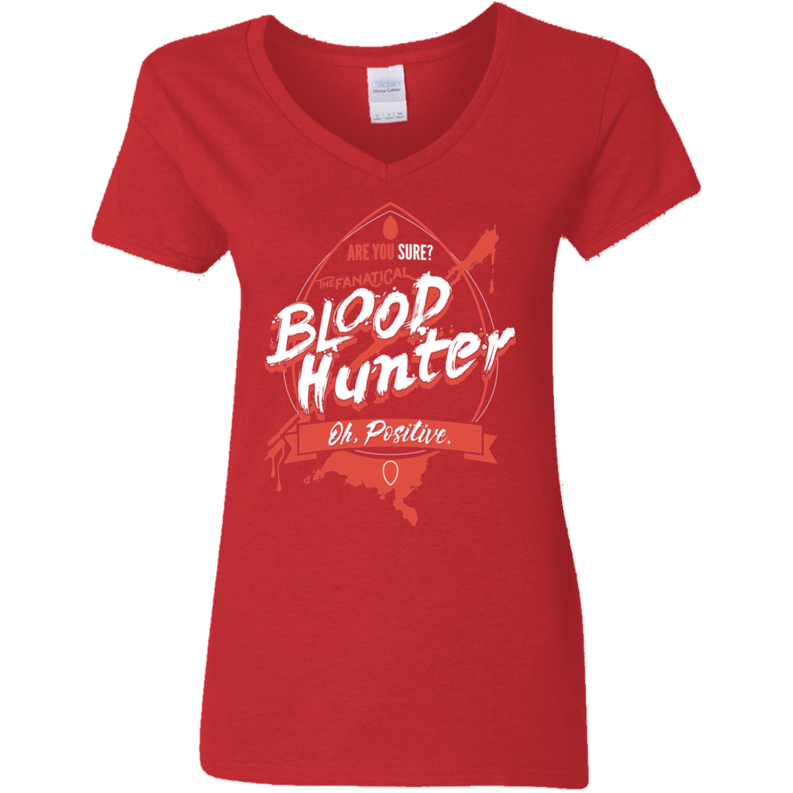 Blood Hunter Women's V-Neck T-Shirt