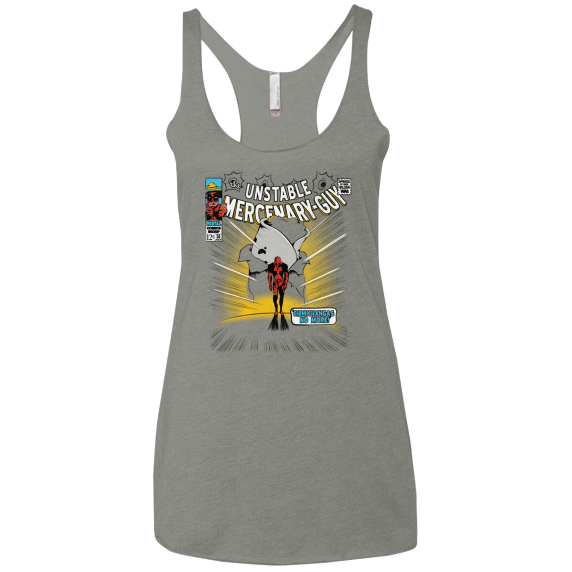 No More Women's Triblend Racerback Tank