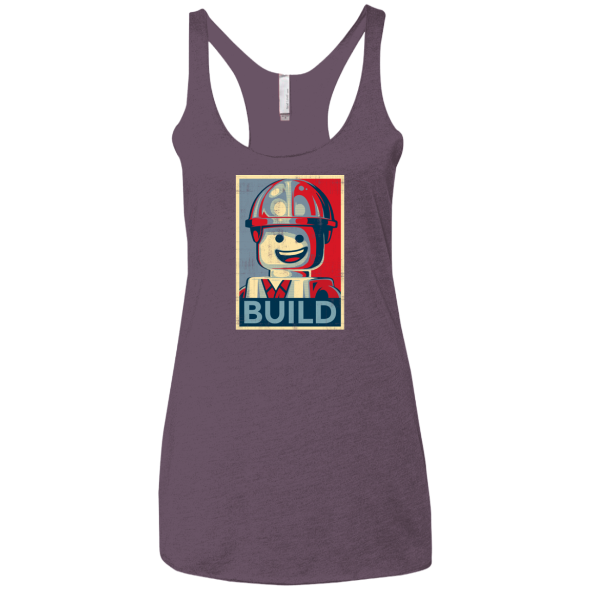 Build Women's Triblend Racerback Tank
