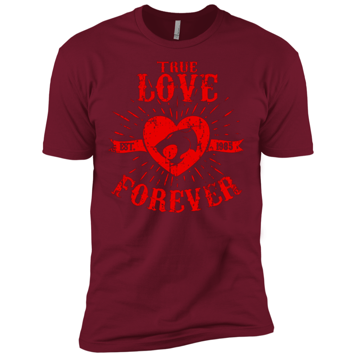 True Love Forever Thunder Men's Premium T-Shirt