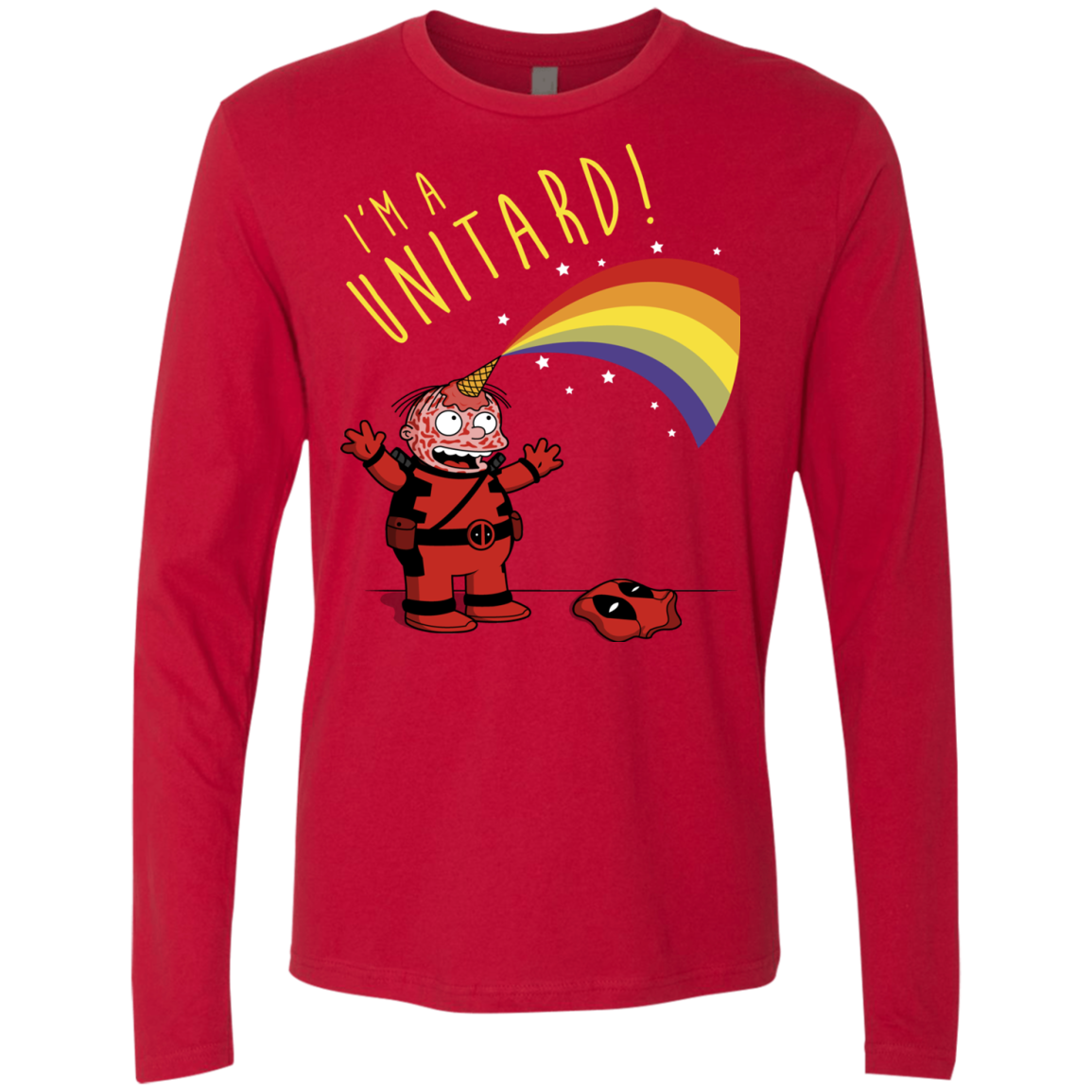 unitard-Raffiti Men's Premium Long Sleeve