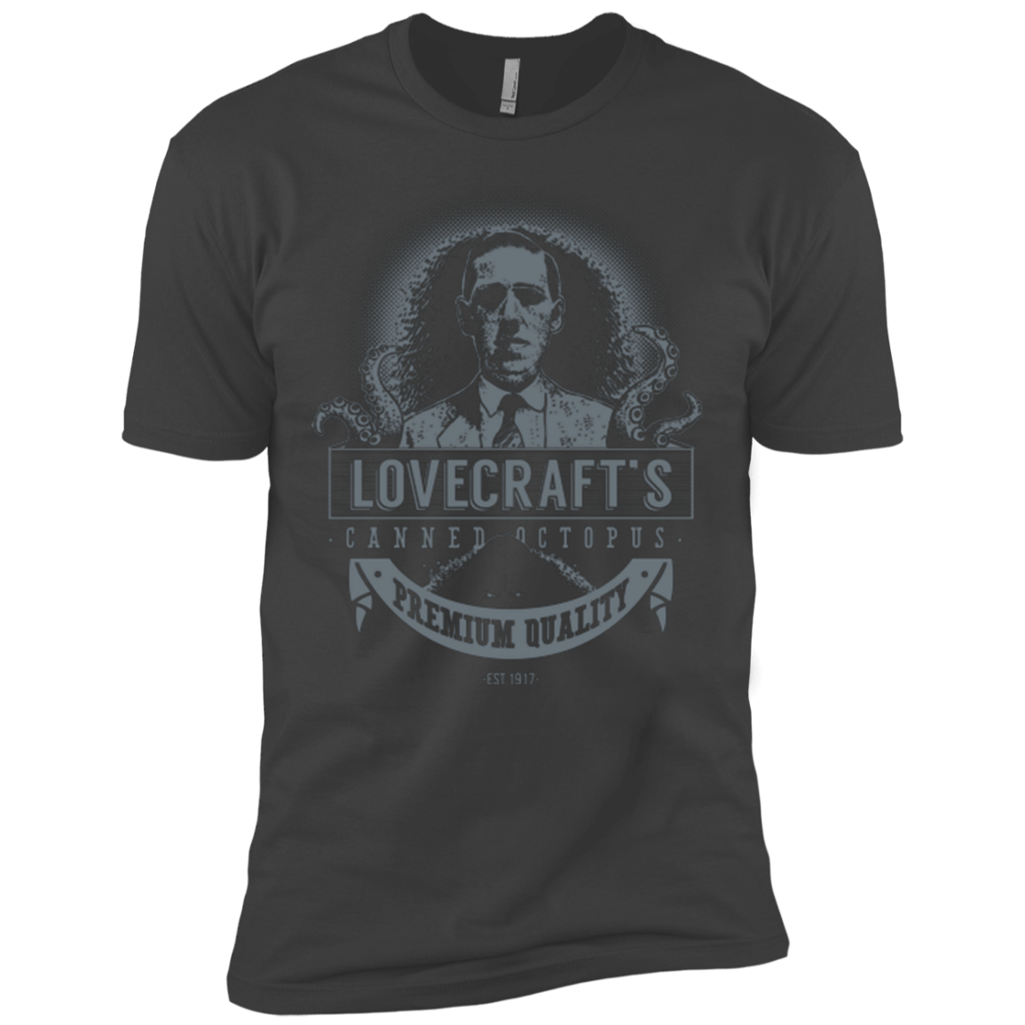 Lovecraft Canned Octopus Men's Premium T-Shirt