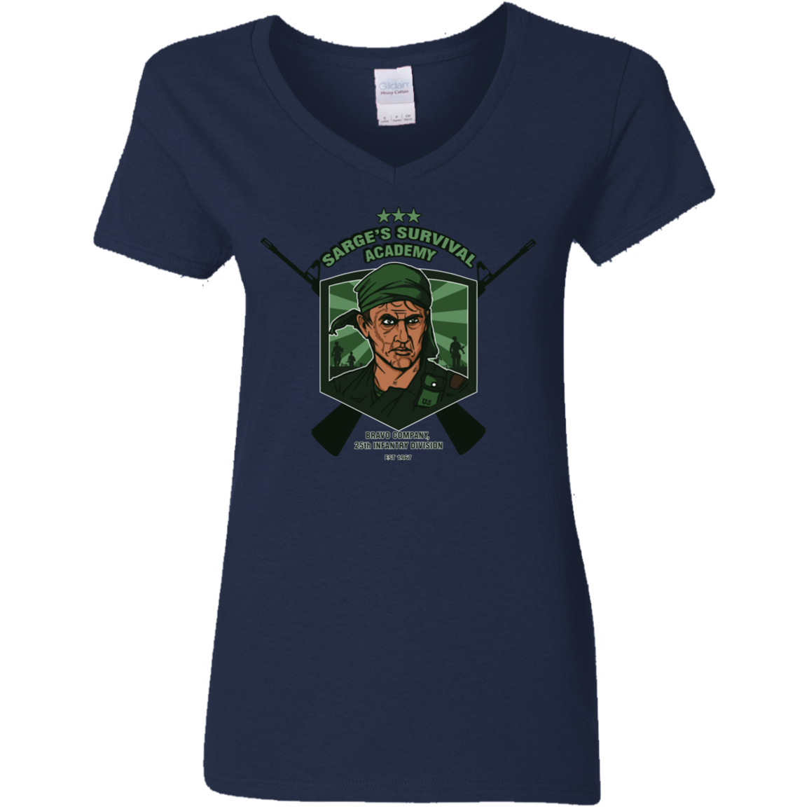 Sarges Survival Women's V-Neck T-Shirt