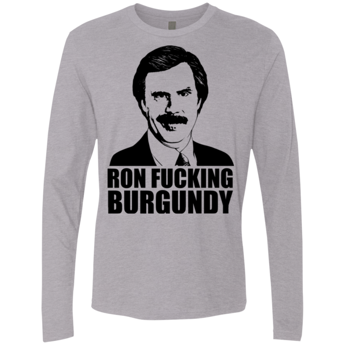 Ron Fucking Burgundy Men's Premium Long Sleeve