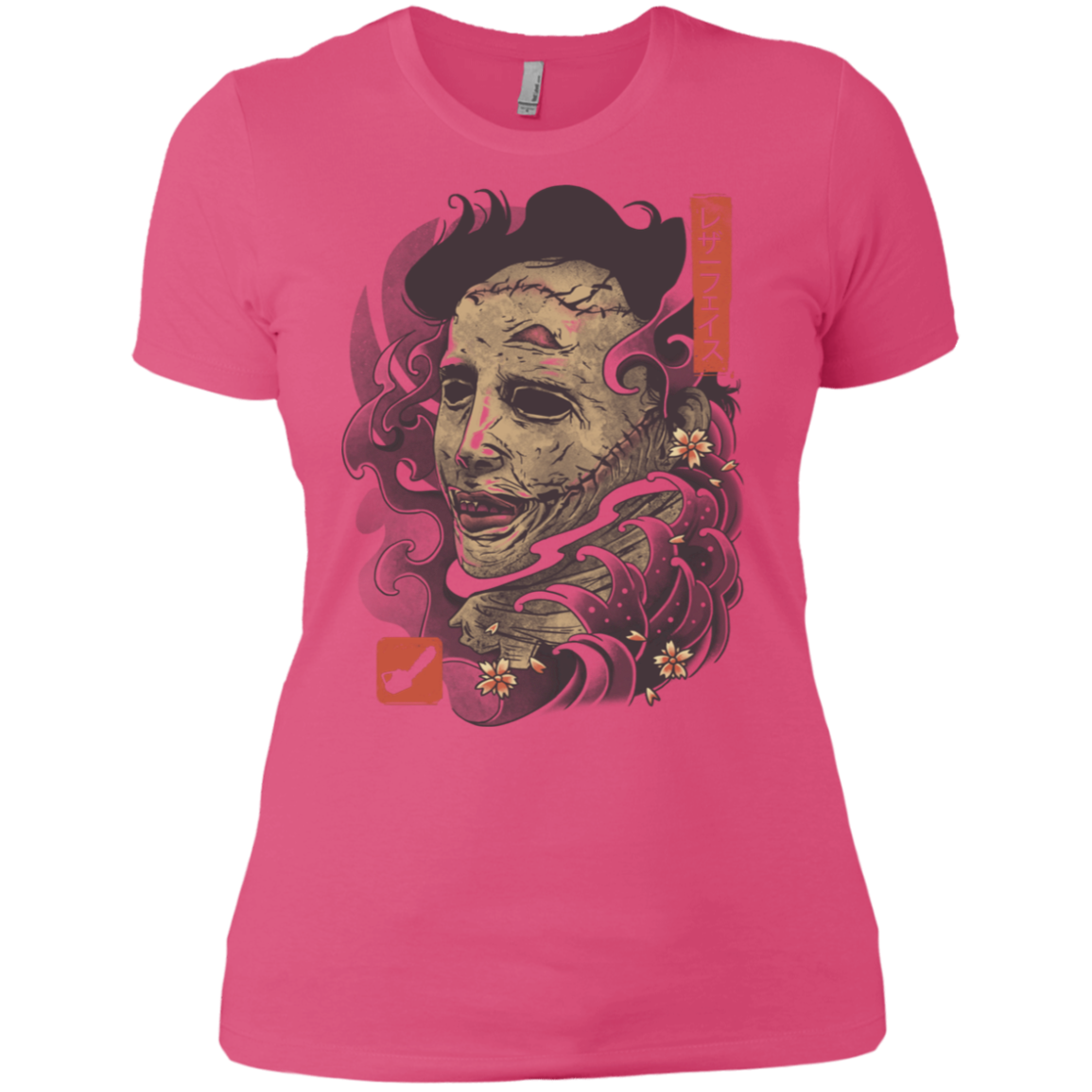 Oni Leather Mask Women's Premium T-Shirt