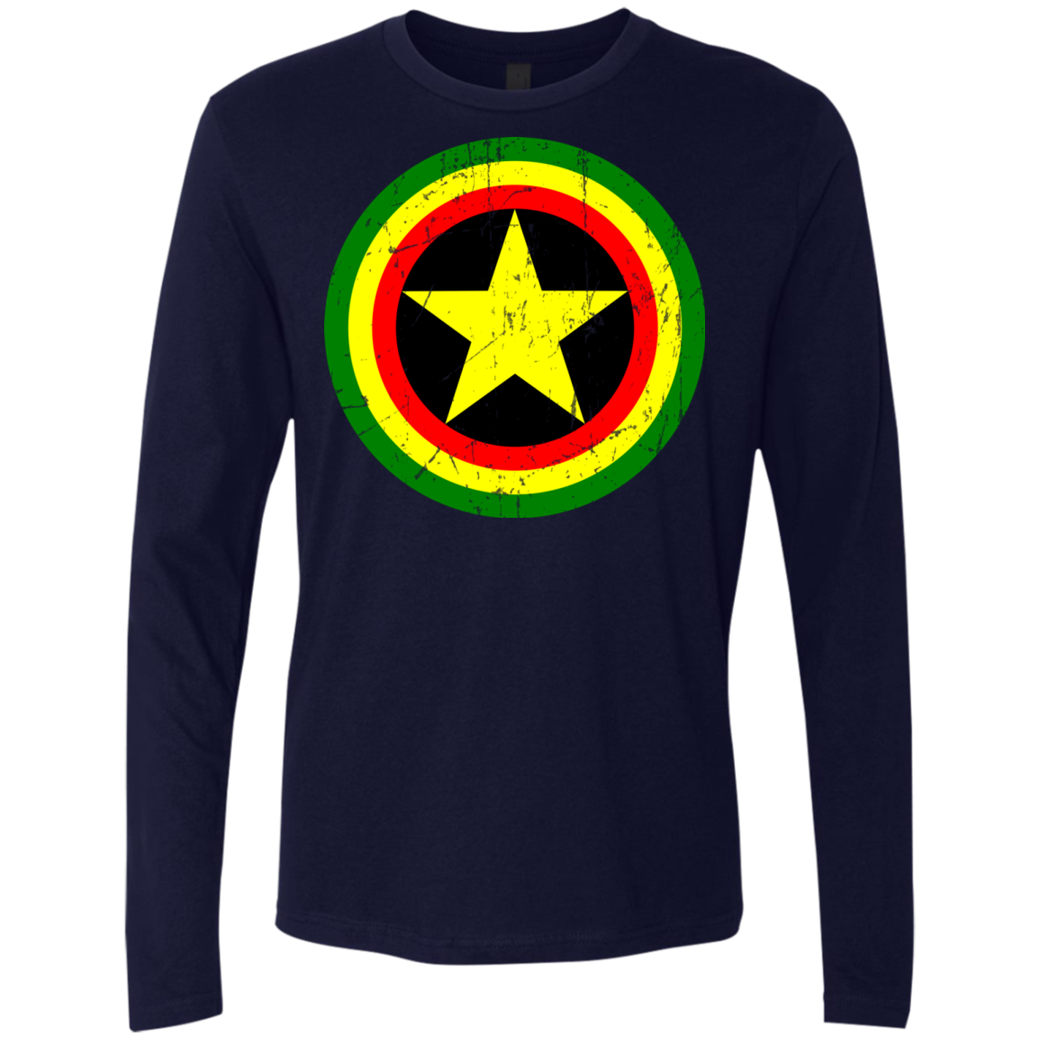 Captain Rasta Men's Premium Long Sleeve