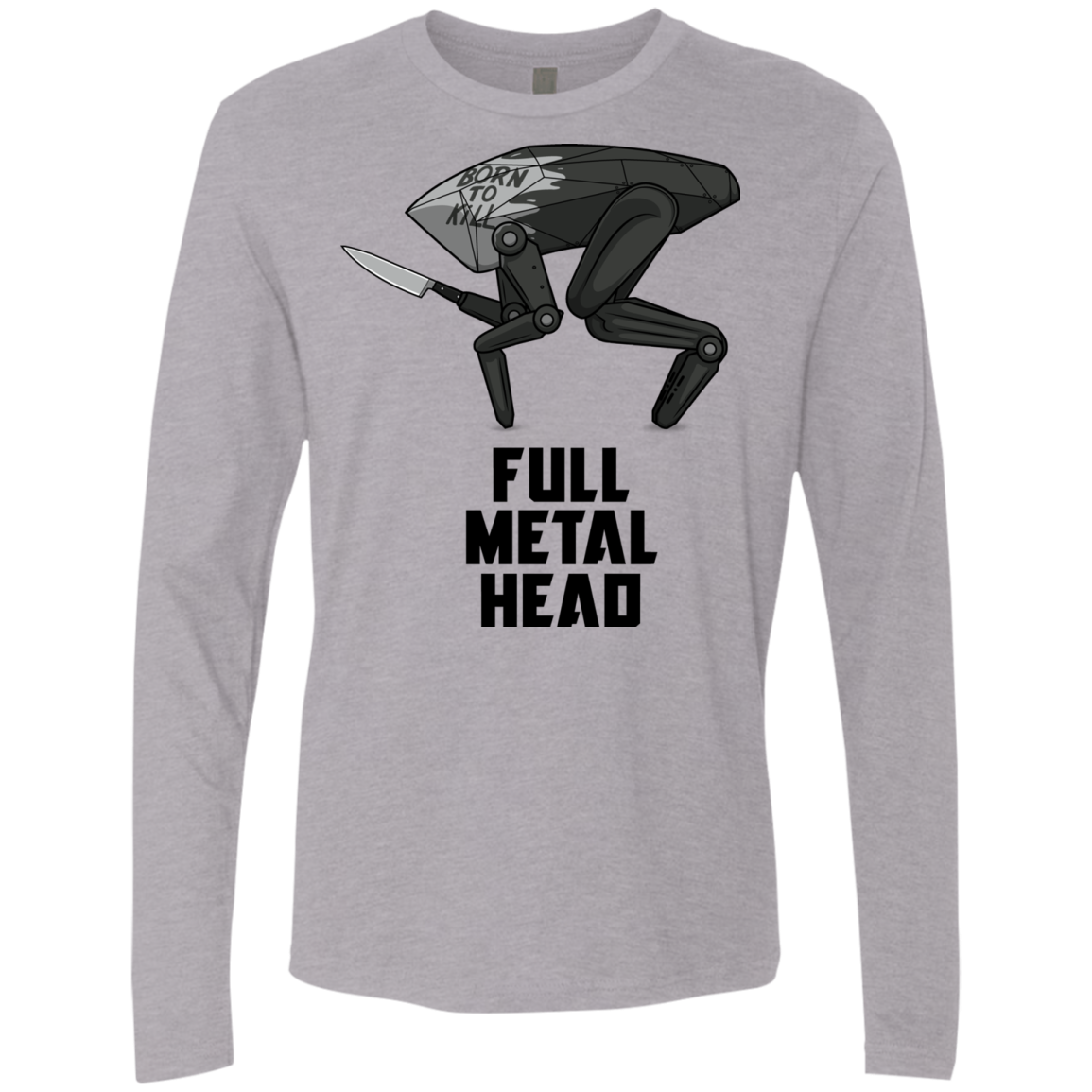 Full Metal Head Men's Premium Long Sleeve