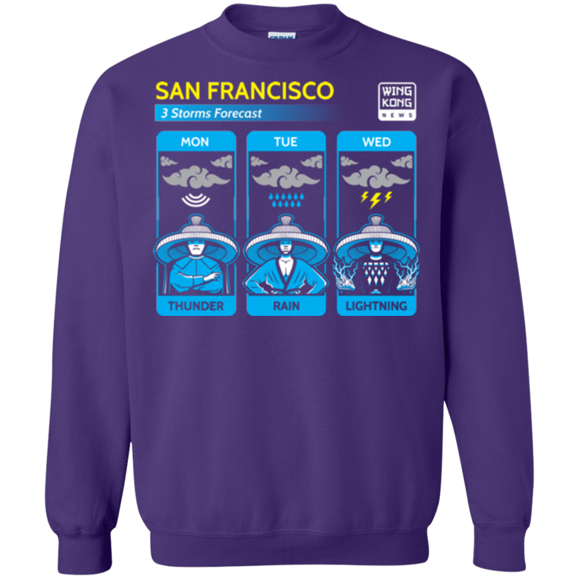 Three Storms Crewneck Sweatshirt