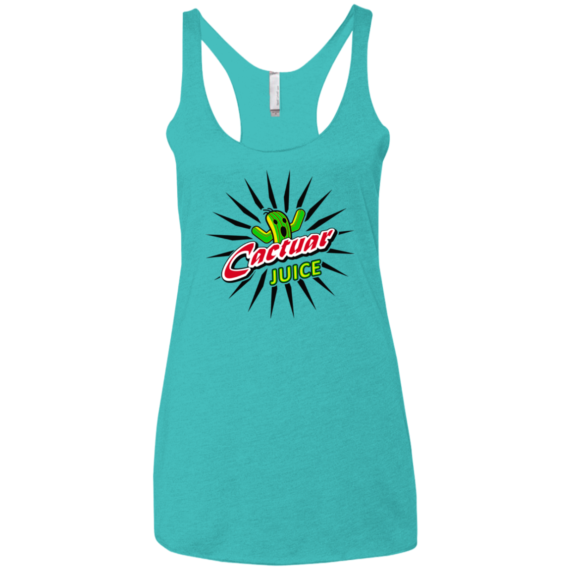 Cactuar juice Women's Triblend Racerback Tank